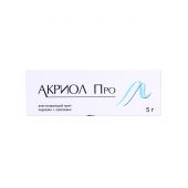 Акриол ПРО крем 2,5%+2,5% 5г