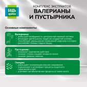 Будь Здоров! Комплекс экстрактов валерианы/пустырника капс. №90 №6