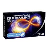 Динамико Лонг таблетки покрытые пленочной оболочкой 20мг №2 №3