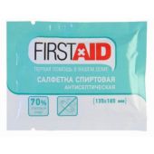 Ферстэйд салфетка антисептическая спиртовая 135х185мм №120
