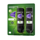 Никоретте спрей для местн.прим. мятный 1 мг/доза 150 доз №2 №4