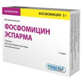 Фосфомицин Эспарма порошок для приготовления раствора 3г № 1