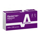 Орлистат-Акрихин капс. 120мг №84 №3