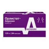 Орлистат-Акрихин капс. 120мг №84