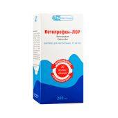 Кетопрофен-лор раствор для полоскания 16мг/мл 200мл №1