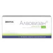 Алвовизан таб.п/о плен. 2мг №28