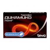 Динамико Лонг таб.п/о плен. 5мг №28