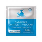 Вайт Вэйл салфетки спиртовые антисептические 60х100 №20