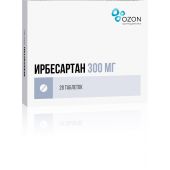 Ирбесартан таб.п/о плен. 300мг №28