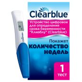 Клиаблу тест для определения беременности с индикатором срока беременности