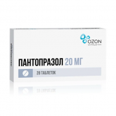 Пантопразол таб.п/о раствор./кишечн. 20мг №28