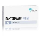 Пантопразол таб.п/о раствор./кишечн. 40мг №28