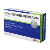 Нимесулид Велфарм таб. 100мг №20