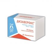 Дизаверокс таб.п/о плен. 300мг+150мг №60