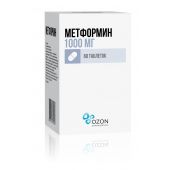 Метформин таб. 1000мг №60