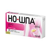 Но-шпа Дуо таб. 40мг+500мг №12 №3
