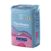 Мал Мала Меньше пеленки впитывающ. дет. одноразовые 60х60 № 10 №8