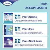 Тена подгузники-трусы Пантс Нормал р.ХL №15 №4