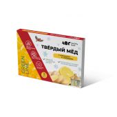 АВС хэлси фуд твердый мед имбирь/лимон 30г