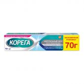 Корега крем для фиксации зубн.протезов нейтральный вкус 70г