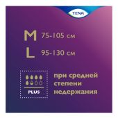 Тена трусы-подгузники Леди Пантс Плюс М №9 №4
