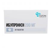 Ибупрофен таб.п/о плен. 200мг №20 №2