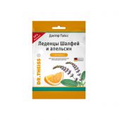 Доктор Тайсс леденцы Шалфей и Апельсин+вит. С 75г