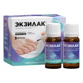 Экзилак лак для ногтей 4%+3% фл. 10г №2+пилочки №30