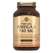 Солгар Рыбный жир Омега-3 капс. 740мг №50