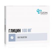 Глицин таб.подъязычн. 100мг №100