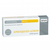Албендазол-Алиум таб.п/о плен. 400мг №1