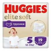 Хаггис Элит Софт 5 трусики-подгузники 12-17кг №19