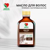 Добрый аптекарь масло д/волос репейное с касторовым маслом восстанавливающее 100мл