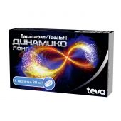Динамико Лонг таб.п/о плен. 20мг №4