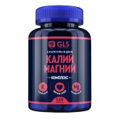 GLS комплекс калий 440мг+магний 200мг капс. 430мг №120 БАД