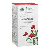 Будь Здоров! Грин фиточай Шиповник 2г №20