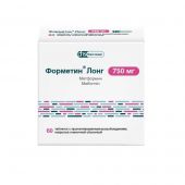 Форметин Лонг таб.п/о пролонг. 750мг №60