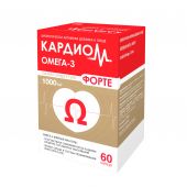 Кардиом Омега-3 форте капс. №60 №2