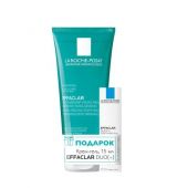 Ля Рош-Позе Эфаклар набор Микроотшелушивающий гель 200мл+Дуо+ крем-гель для лица корректирующий 15мл