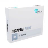 Лозартан таб.п/о плен. 50мг №60