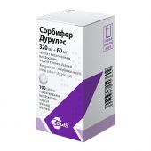 Сорбифер дурулес таб.п/о плен. №100 №2