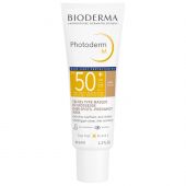 Биодерма Фотодерм крем-гель солнцезащитный M SPF50+ 40мл/темный оттенок