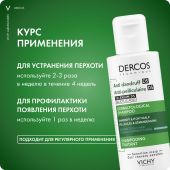 Виши Деркос Шампунь-уход против перхоти DS для нормальных и жирных волос 75мл №5