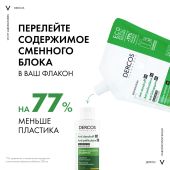Виши Деркос DS интенсивный шампунь-уход против перхоти для сухих волос 500мл сменный блок №4