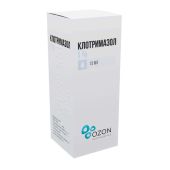 Клотримазол р-р д/наруж.прим. 1% 15мл