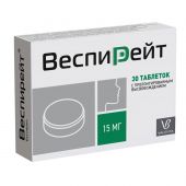 Веспирейт таб. пролонг. высвоб. 15мг №30 №2