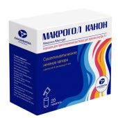 Макрогол канон порошок для раствора для приема внутрь пакет 4г №20