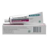 Троксерутин гель для наруж прим туба 2 % 50 г №1 №2