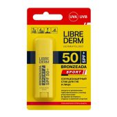 Либридерм Бронзиада Спорт стик для губ и лица солнцезащитный SPF50 4,8г