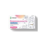 Экспресс-тест для качест. их определения ин витро хгч в моче у женщин репр.возр. для ранней диагностики беременности в-хгч-имбиан-иха сверхчувств. 25мме/мл №1